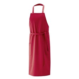 Exner Bib Apron L x W 80 x 100 (Red), red