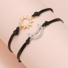 RINTOLER Best Friendship Bracelets for 2 3 4 5 Pinky