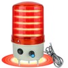 24V Industrial Rotating Warning Light LED Red Strobe Light for