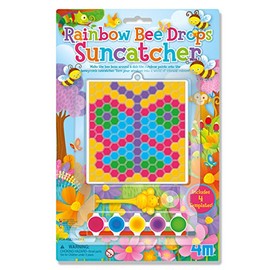 4M 68538 "Rainbow Bee Drops Suncatcher Craft Set