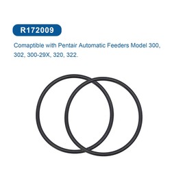 Replacement R172009 O-283 O-Ring for Pentair Rainbow Automatic Chlorine/Bromine Pool/Spa Filter 300, 320 (2/Pack)