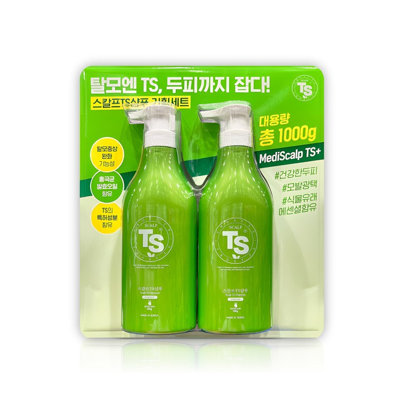 Scalp Shampoo 500g 2pcs Hair Loss TS / 스칼프 샴푸