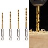 SeonFook 16 Piece Drill Bit Set, Hexagonal Shaft, Drill 0.06