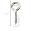 YPLonon Eye Bolts Eye Bolts Pack of 12 Eye Screws