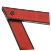 FUNOMOCYA 3pcs Portable Road Emergency Triangle Car Warning Triangle Reflective