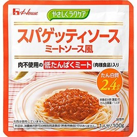 Gentle and easy care spaghetti sauce meat sauce style