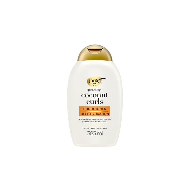 OGX® Acondicionador Quenching Coconut Curls, cabello rizado, 385ml