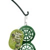 Jacobi Jayne BB-1 BasketBall Hanging Bird, Suet Ball Feeder, Green,