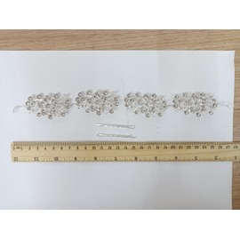 FAIRYGATE Birthday Girl Headbands Wedding Bridal Faux Rhinestones Headbands Crystal Flower Headband for Women Girls Party Costume Hair Decorations D05210