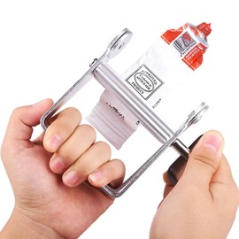 Tube Squeezer for All Tubes, Tube Squeezer, Metal Squeezer, Lazy Toothpaste Dispenser for Hair Colour, Dye, Cosmetic Tube