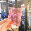 2Pcs Lipstick Case with Keychain, Transparent Mini Makeup Bag Pouch