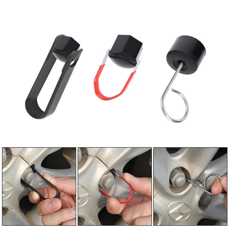 ANCKNE Lug Nut Cap Cover Removal Tool Set Nut Caps
