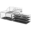 HTXsky Professional 6-Drawer Makeup Cosmetic Organizer - Large Portable Storage