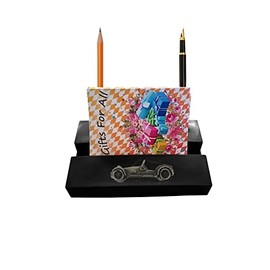7 Series 3 ref116 car on a BLACK desk office tidy stores business cards pens pencil holder paper weight