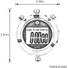 Rolilink Stopwatch,Metal Stop Watch for Sports Stopwatches Timer for Sports