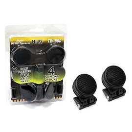 Absolute TW-800 800WATTS MAX High Efficiency Dome Tweeter with Built-in Crossover (Pair)