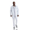 Grey's Anatomy Men's 5 Pocket 37 Inch Labcoat, White, 38