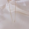 Gift packaging 14k pearl necklace and earrings silver set gold