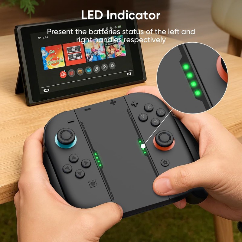 Joy-Con Controller Grip for Switch 2 – Ergonomic Controller Comfort