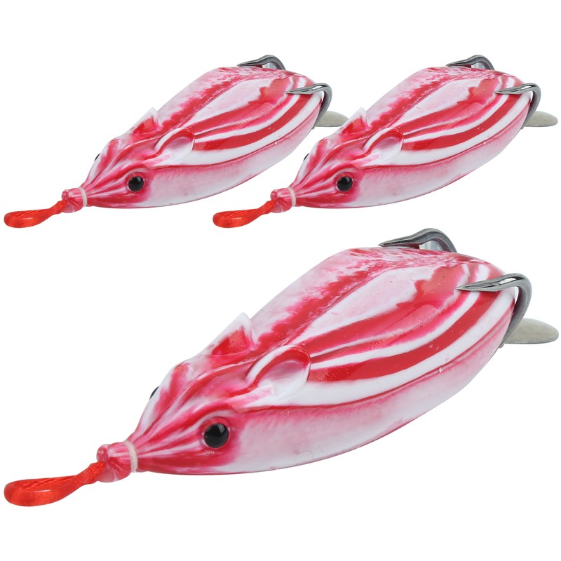 3Pcs Sequin Conversion Soft Artificial Simulation Snakehead Lure Bait Fishing