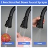 iFealClear Universal Pull Down Kitchen Faucet Head Replacement Compatible with