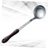 Mikinona Stainless Steel Kitchen Spatula Spoon Soup Ladle for Chinese