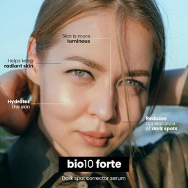 LULAGE Bio10 Forte Intensive Dark Spot Corrector Face Serum - Women's B-CORE 221 Technology Vitamin C 1 Fl Oz Dropper Bottle Pattern Name / LULAGE Bio10 포르테 인텐시브 다크 스팟 코렉터 페이스 세럼 - 여성용 B-CORE 221 테크놀로지 비타민 C 1 Fl Oz 드로퍼 병 Pattern Name
