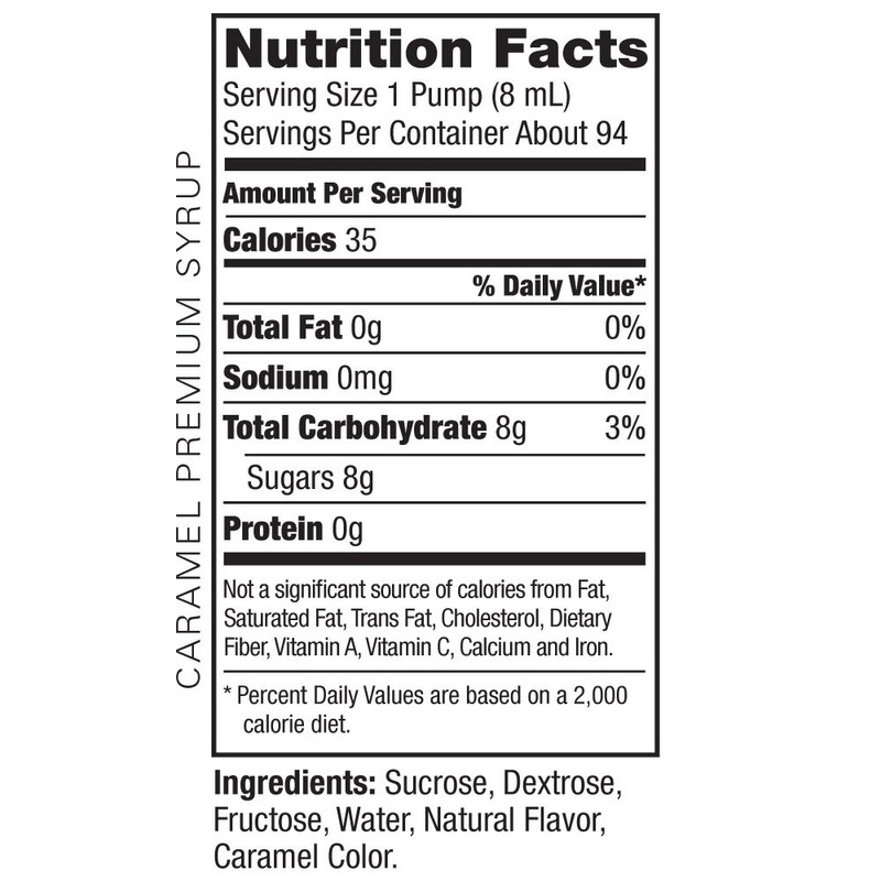 Amoretti Premium Syrup, Caramel, 25.4 Ounce (Pack of 12)