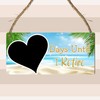 Days Until I Retire Countdown Plaque - Decorative Hanging Sign