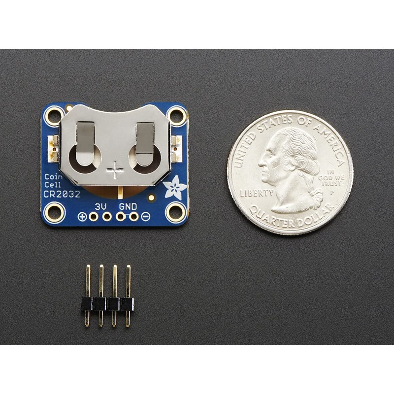 Adafruit 20mm Coin Cell Breakout Board (CR2032) [ADA1870]