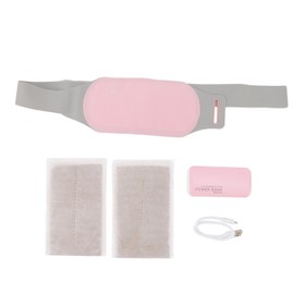 Electric Heated Waist Band 3 Levels Adjustable Temperature Far Infrared Heating Belt with Battery