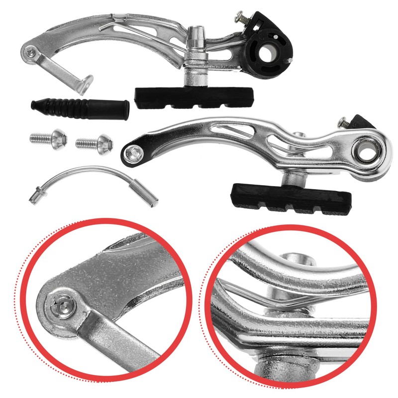 BIUDECO Mountain Bike Brake Blocks Professional Calipers Brake Pads Easy
