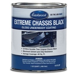 Eastwood Extreme Chassis Black High Gloss Qt Seal Rust Improves Chips Resistance