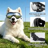 PETLESO Dog Goggles for Large Breeds, UV Protection Dog Sunglasses