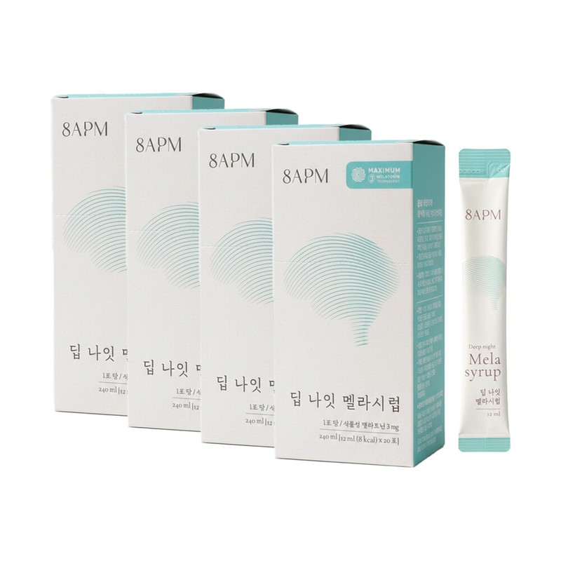 8APM Deep Night Melasyrup 12mg 20 sachets (4) / 8APM