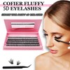 Cofier DIY Lash Kit Press on Lash No Glue Lash