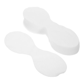 BIUDECO One-off Eye Mask 200pcs White Skin Care Eye Paper Soft Nonwoven Fabric for Puffy Eyes Eye Masks Skincare