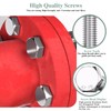 GOHODOMINO M8 x 50 mm (Pack of 20) Structural Screws