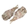 Smudge Stick California White Sage Small Twins 5″ (12cm) Pack
