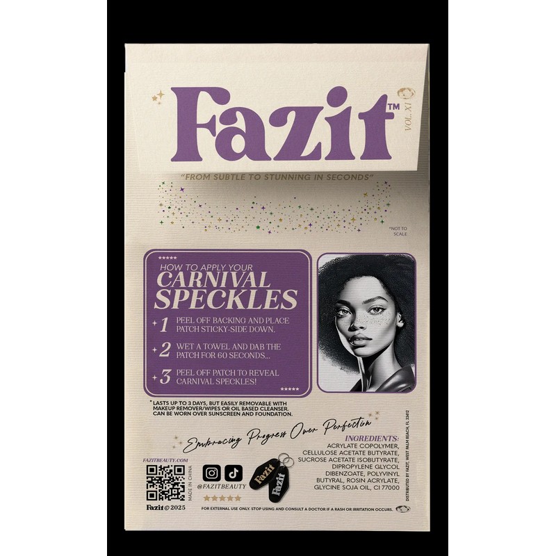 Fazit Make Up Patches Carnival Speckles Limited Edition