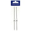 2 Mattress Needles 2.0 x 150 mm Silver