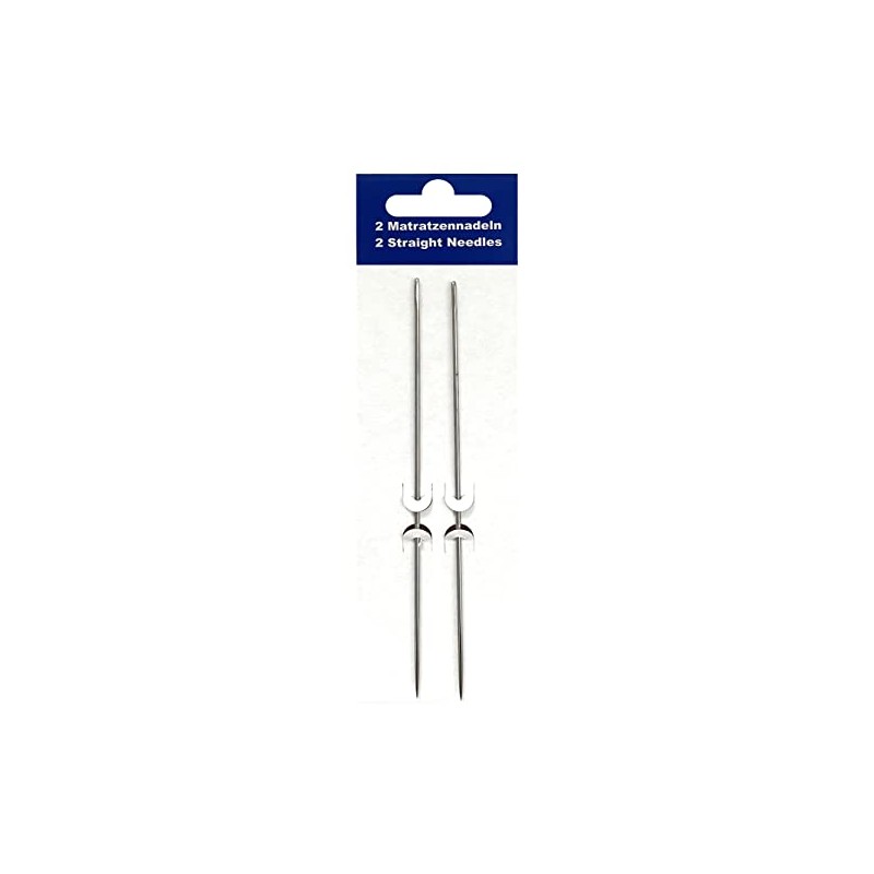 2 Mattress Needles 2.0 x 150 mm Silver