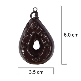 PRO FILSTAR Ground Lead Fishing Set 3 x 140 g - Fishing Gripper Lead with Swivel - Fishing Lead Set - Ground Fishing - Pear Lead - Lead Weight - Fishing Weights - Lead Weights - Carp Lead Kit