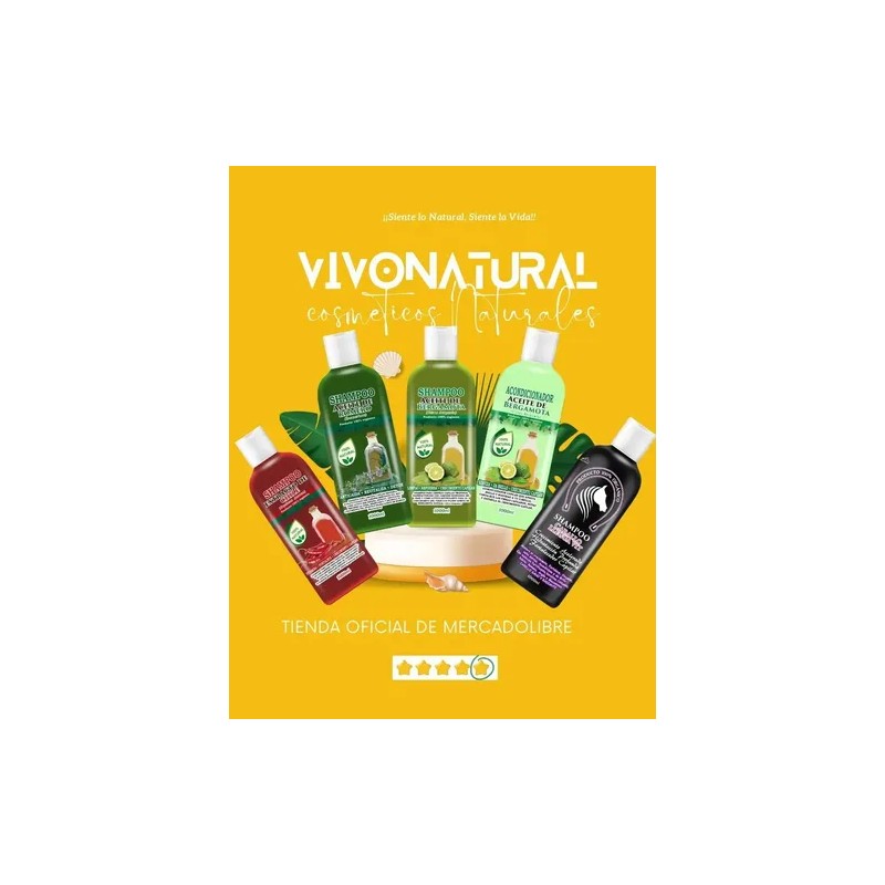 Kit 2 Shampoos Aceite De Bergamota + Shampoo Aceite Romero