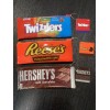 Reese’s Twizzler’s And Hershey’s Candy Pencil Case’s/makeup Bag’s 8”X3”