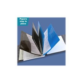 Mead Trapper Keeper Binder, Retro Design, 1 Inch Binder with Folders and Pockets, Holds 8-1/2" x 11" Paper, Shapes (260038CQ1-ECM)