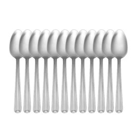 Moven|Set Cuchara Cafetera y Té |Aries |12 Piezas |Cuberteria de Acero Inoxidable| para Servicios de mesa | Cucharas de Té,Café, Postre, Pastel