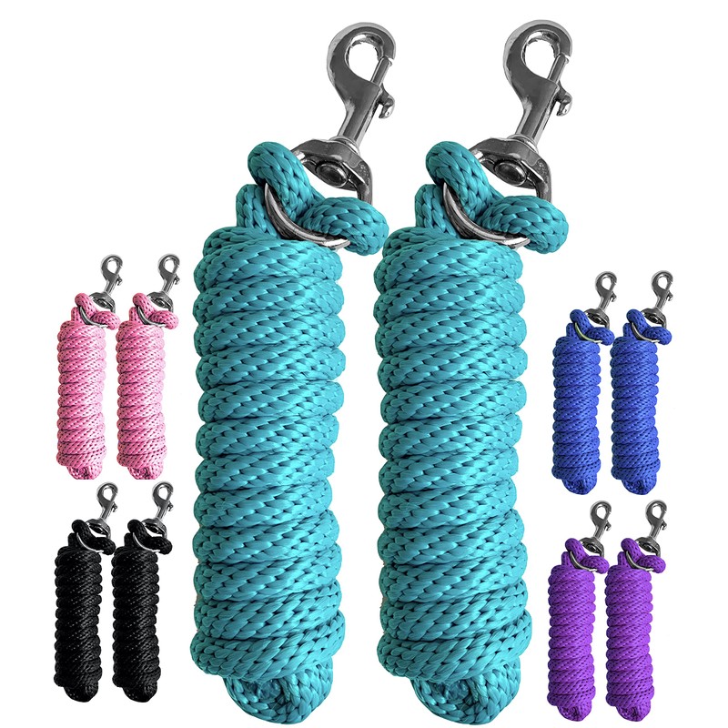 Majestic Ally Pack of 2 Solid Poly Lead Rope for