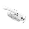 TEHAUX Heavy Duty Aluminum Alloy Door Latch for Freezers Ovens