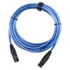 Pronomic Stage XFXM-Blue-5 Microphone Cable XLR Metallic Blue 5 m